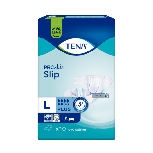 Tena Slip Plus Large 10 Pieces